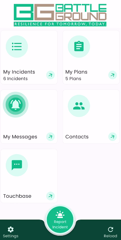 Mobile incident app