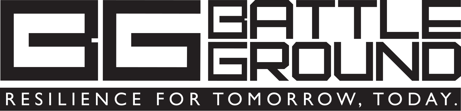 Logo with tagline (mono)
